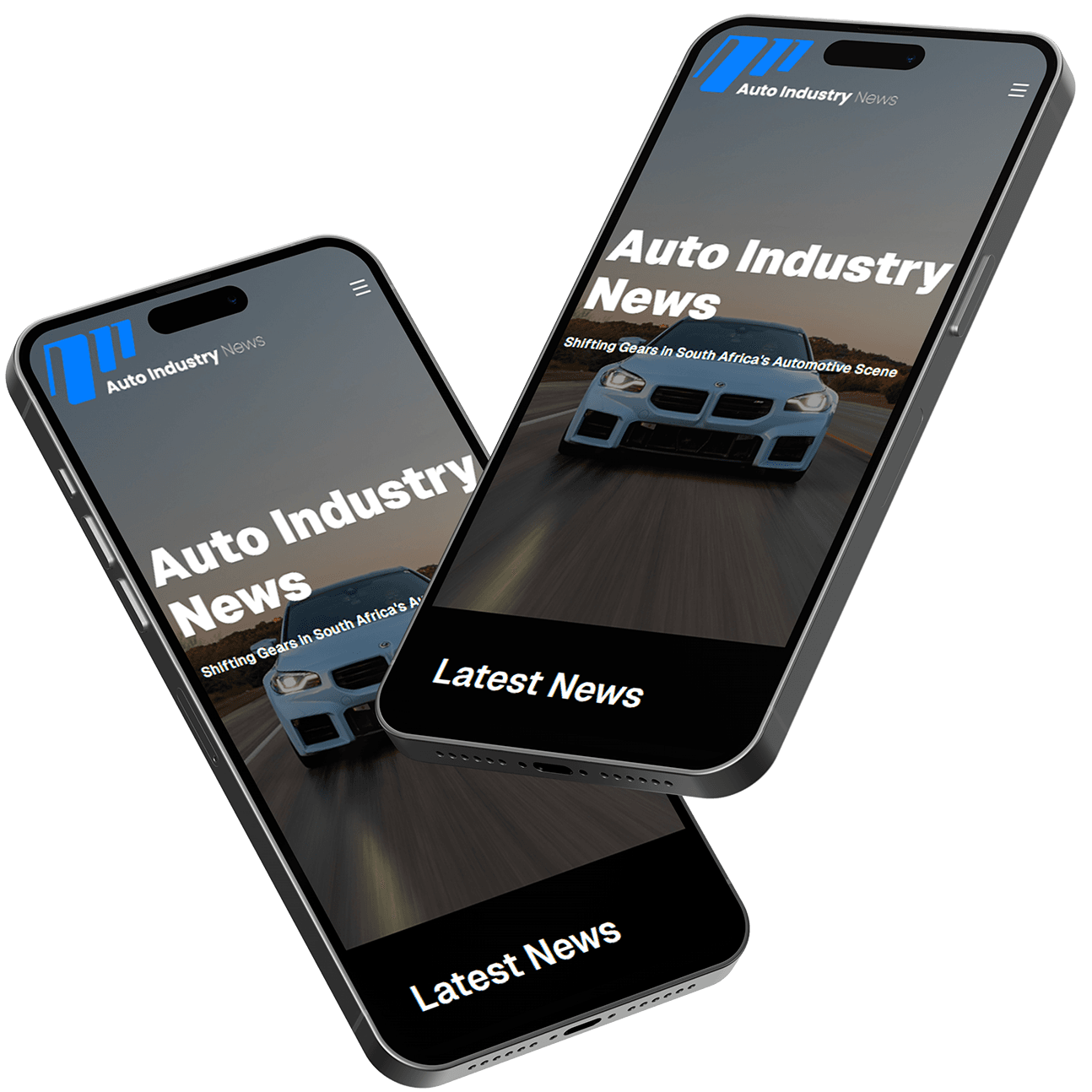 Auto Industry News Mobile Experience
